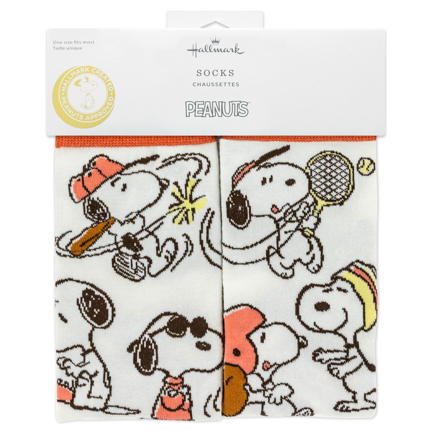 Peanuts&reg; Snoopy Personas Novelty Crew Socks package front image number 5