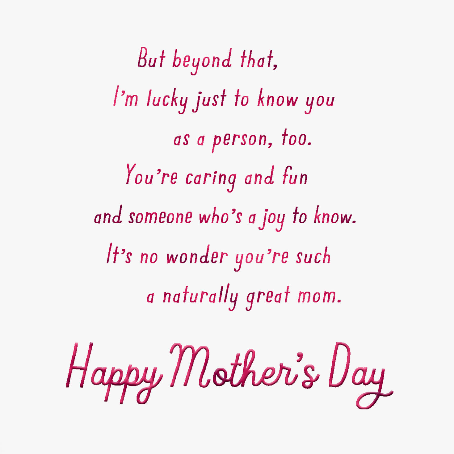 Mother's Day Card sentiment image number 2