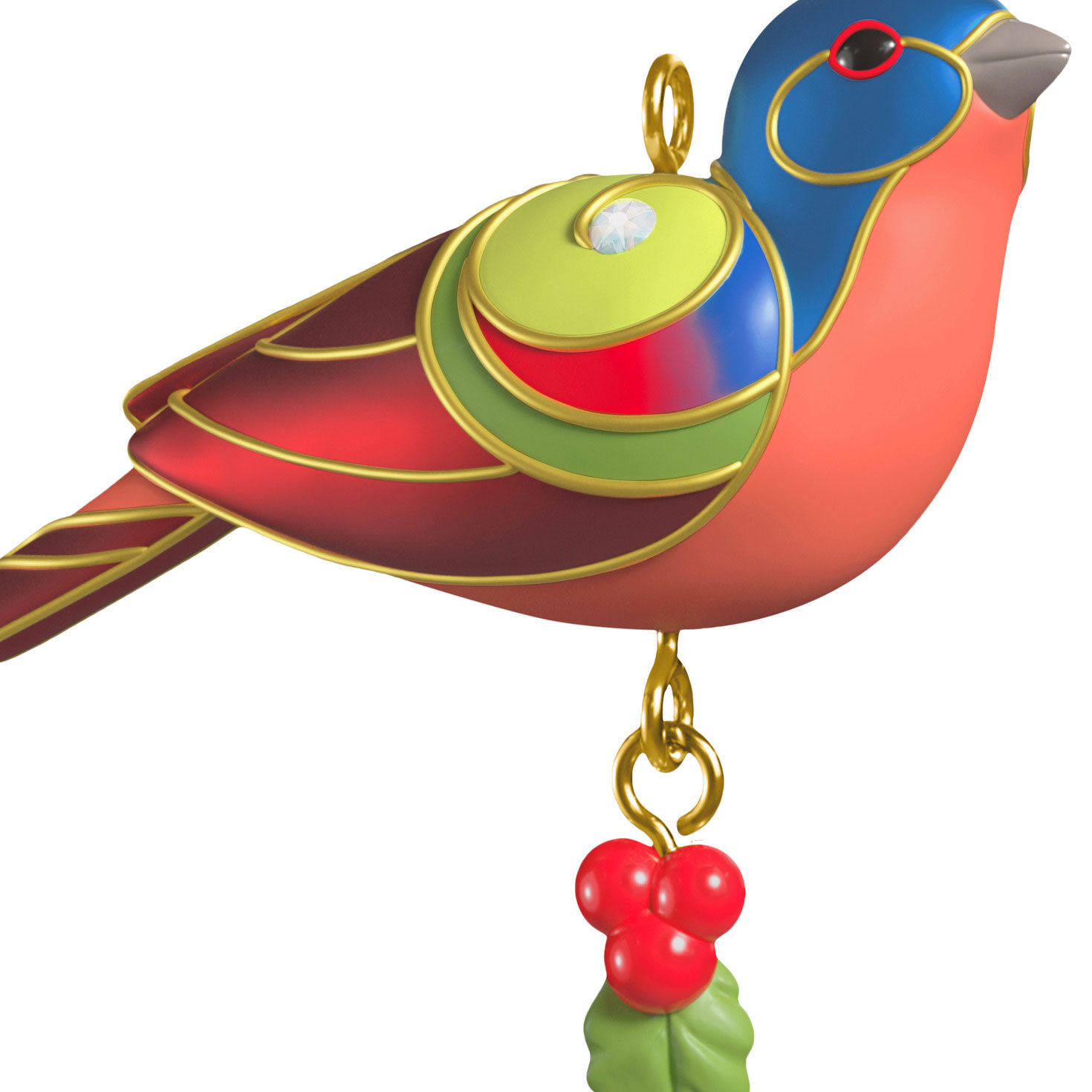 Multicolor Bird Keepsake Ornament  image number 5