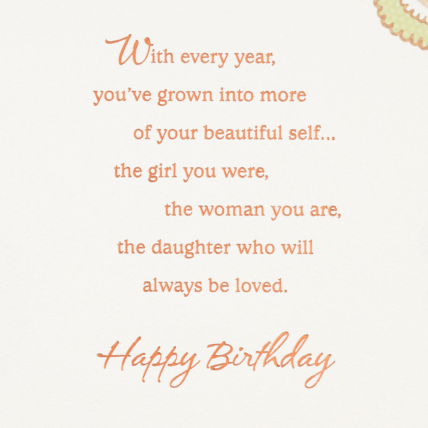 You're A Dream Come True Birthday Card for Daughter, , large image number 2
