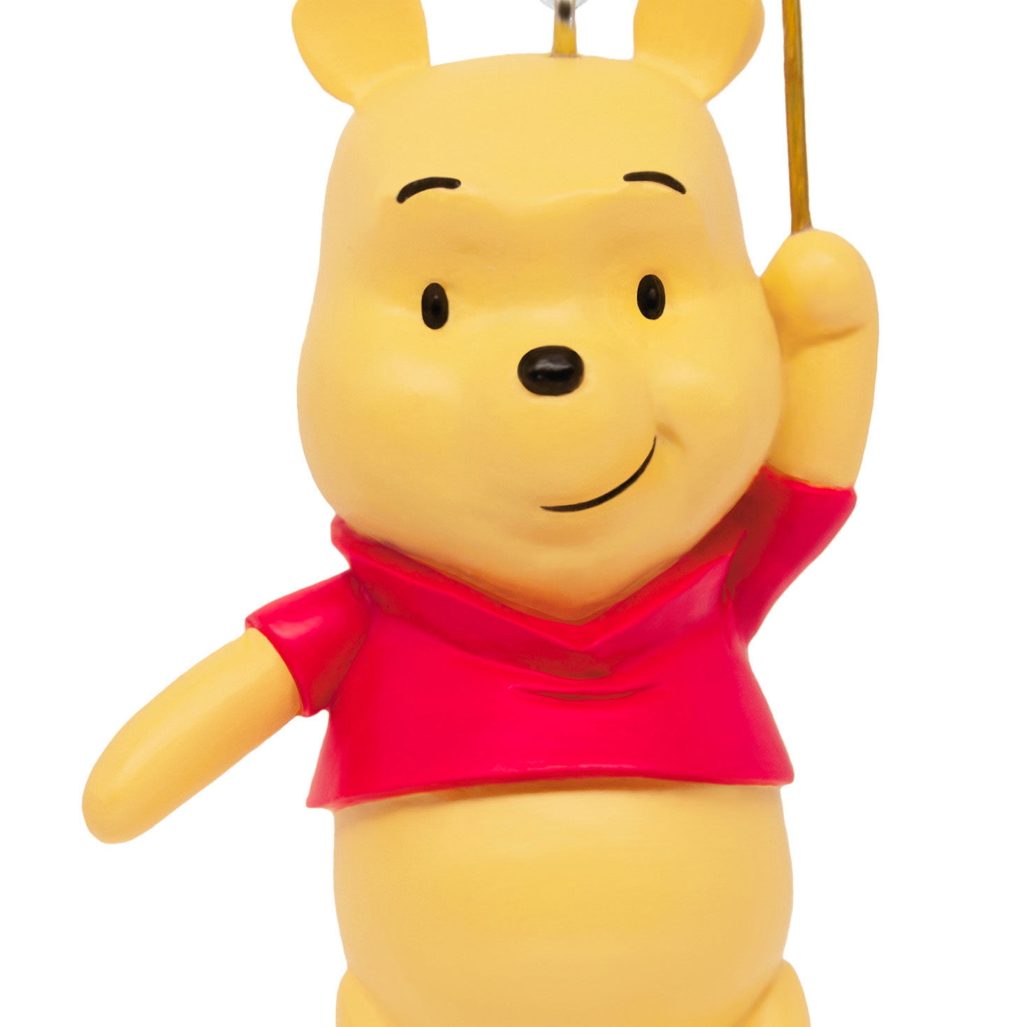 Winnie the Pooh With Balloon Christmas Ornament closeup view image number 5