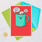 Hot Cocoa and Marshmallow Romantic Funny Christmas Card, , large image number 5