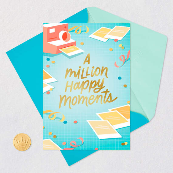 A Million Happy Moments Video Greeting Birthday Card, , large image number 7