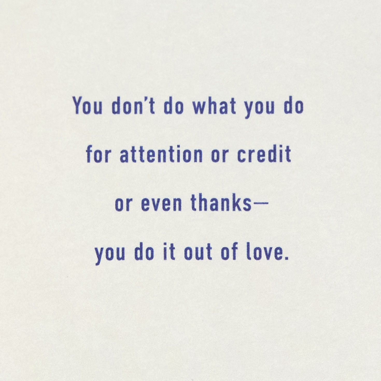 Bold Lettering on Blue Father's Day Card Sentiment image number 2