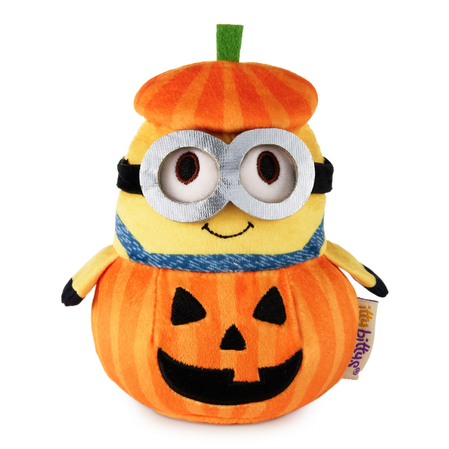 itty bittys® Minions Bob in Jack-o'-Lantern Plush With Sound