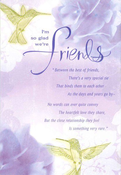 Hydrangeas and Happiness Friendship Birthday Card