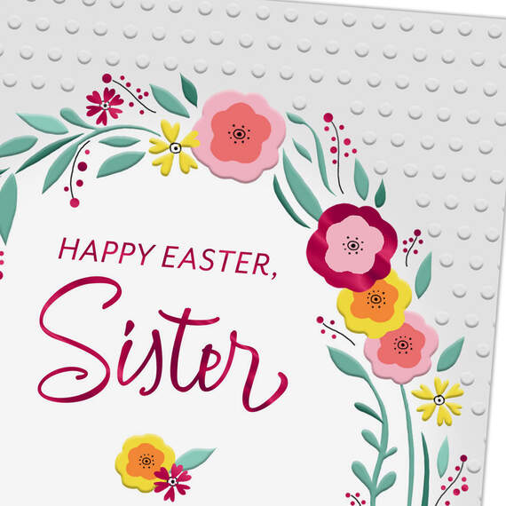 God's Blessings Religious Easter Card for Sister, , large image number 5