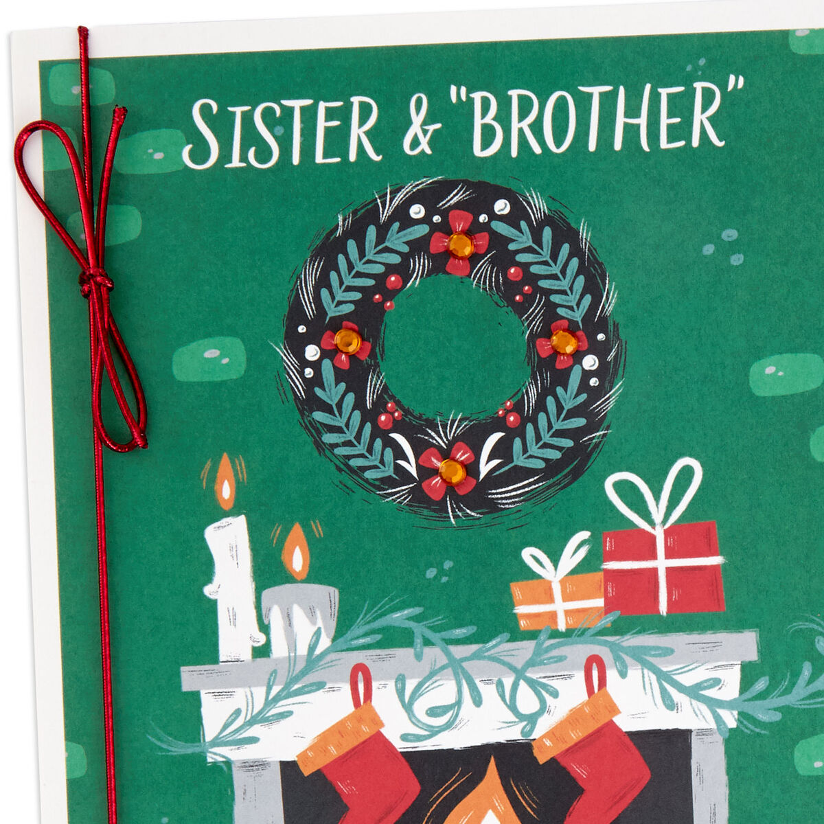 Loss of sister Love You So Much Christmas Card for Sister and Brother-in-Law - Greeting Cards - Hallmark