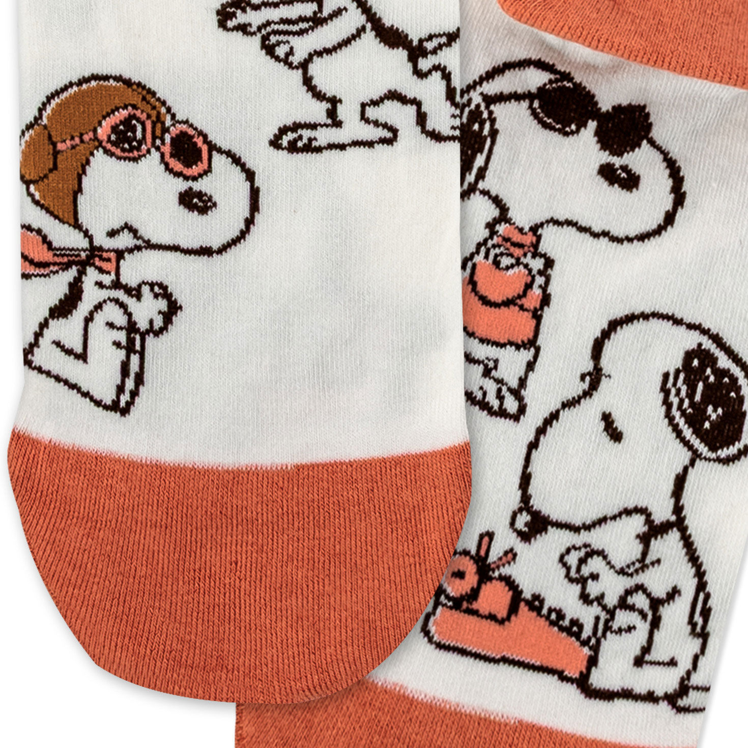 Peanuts&reg; Snoopy Personas Novelty Crew Socks upclose view image number 4