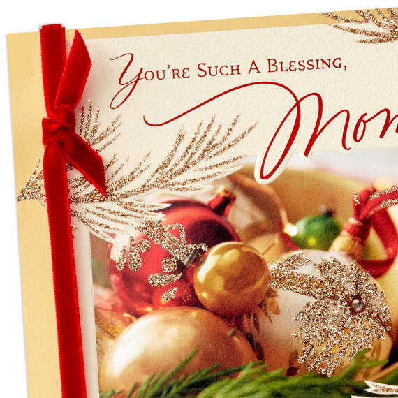 You're Such a Blessing Religious Christmas Card for Mom, , large image number 5
