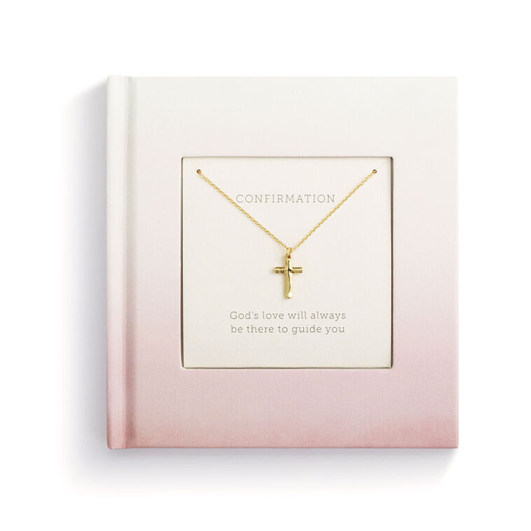 Confirmation Gift Book With Cross Necklace book with necklace image number 1