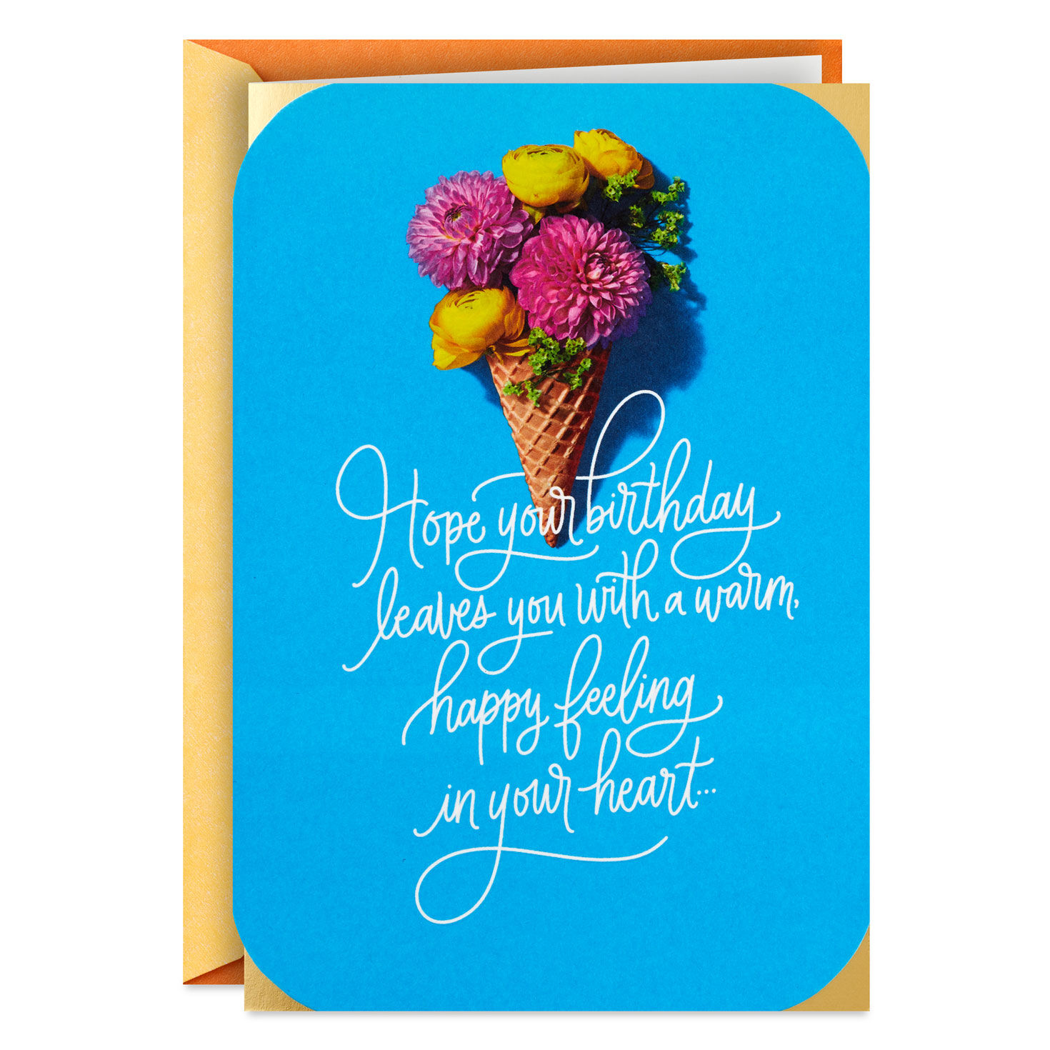 Hope You Feel Happy in Your Heart Birthday Card for Friend for only USD 3.59 | Hallmark