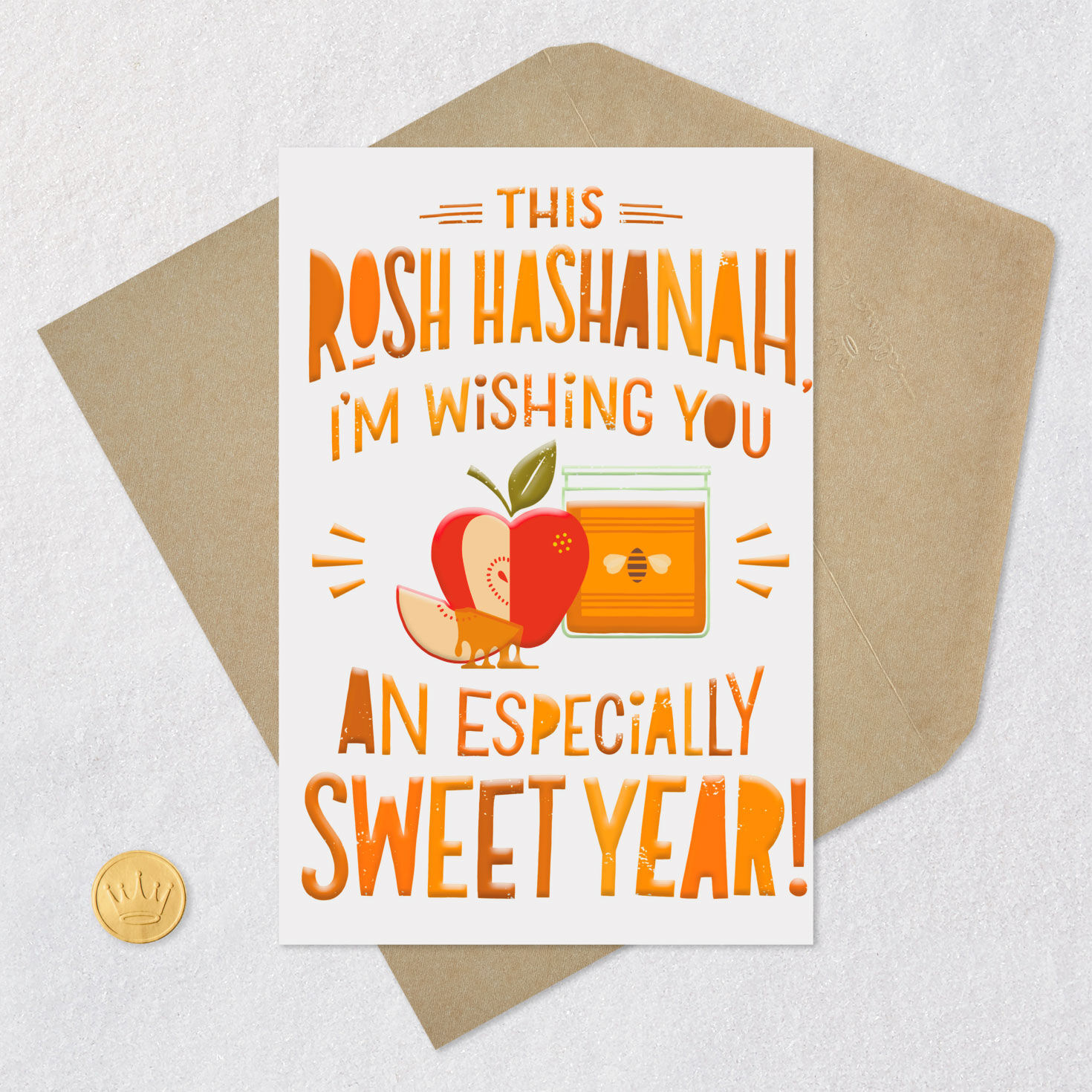 A Super Sweet Year Funny Rosh Hashanah Card for only USD 2.99 | Hallmark