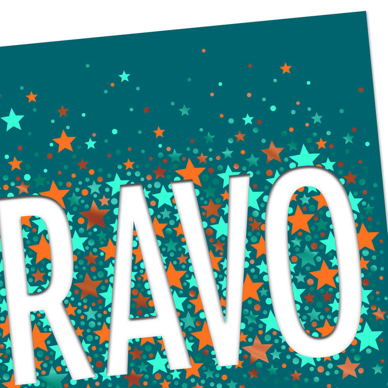 Bold Bravo Congratulations Card, , large image number 4