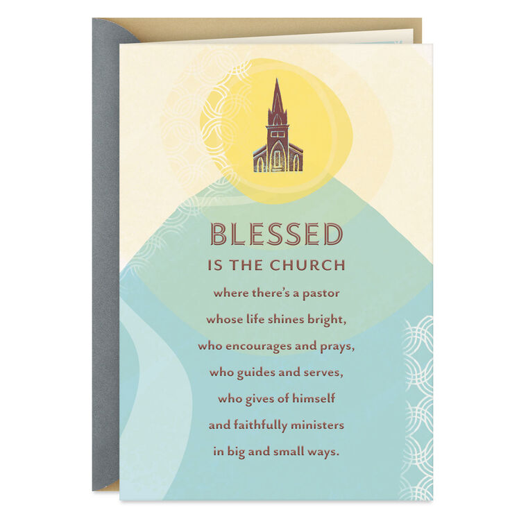 We Thank the Lord for You Pastor Appreciation Card