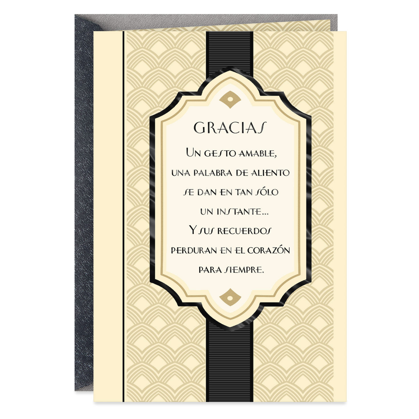 Heartfelt Kindness Spanish Language Thank You Card Greeting Cards Hallmark