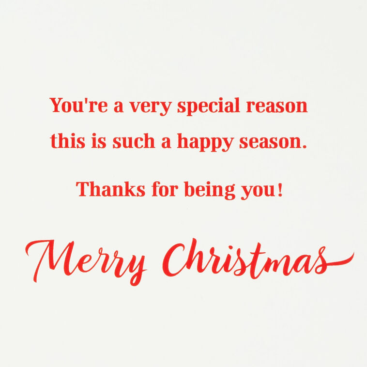 Golden Retriever in Santa Hat Grandson Christmas Card Sentiment image number 2