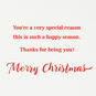 Golden Retriever in Santa Hat Grandson Christmas Card Sentiment image number 2