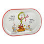 Grinch Carves the Roast Beast Oval Serving Platter  image number 1