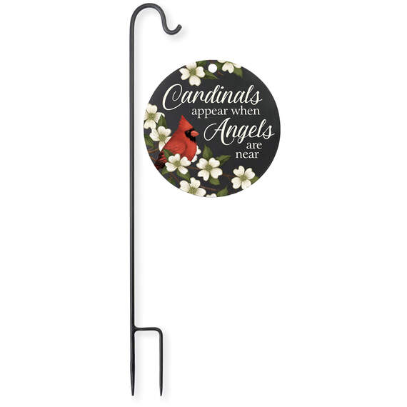 Carson Cardinals Appear Round Garden Sign, , large image number 1