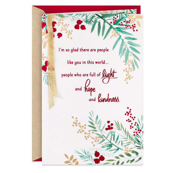 Thankful for People Like You Christmas Card, , large image number 1