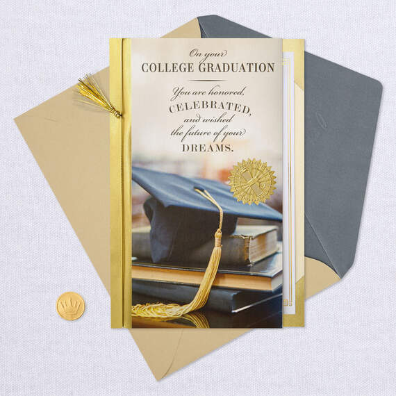 Just A Beginning College Graduation Card, , large image number 5