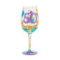 Lolita Happy 50th Birthday Handpainted Wine Glass, 15 oz., , large image number 1