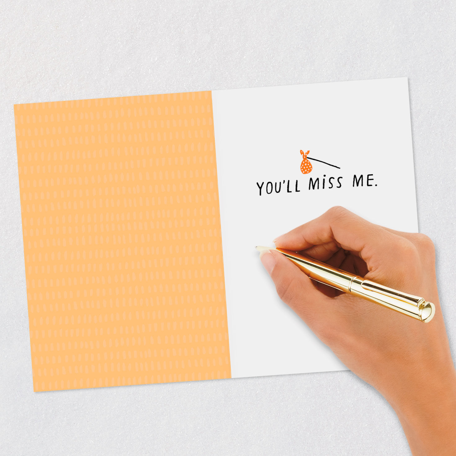 You'll Miss Me Funny Goodbye Card, , large image number 6