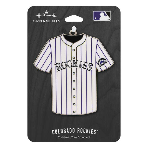 MLB Colorado Rockies™ Baseball Jersey Metal Hallmark Ornament, , large image number 4
