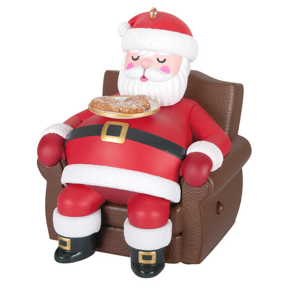 Snoring Santa Ornament With Sound and Motion, , large image number 1