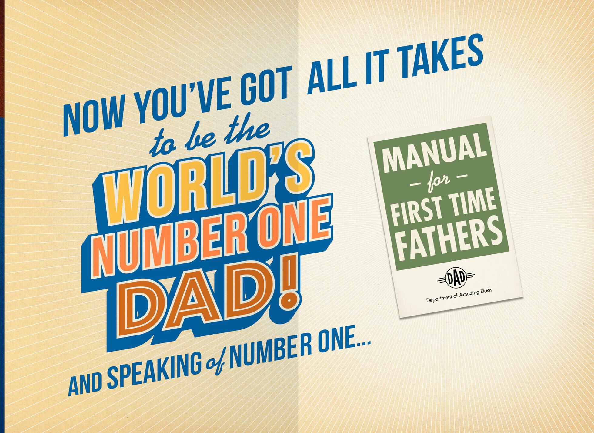 Funny Advice Father's Day Card for Father-to-Be