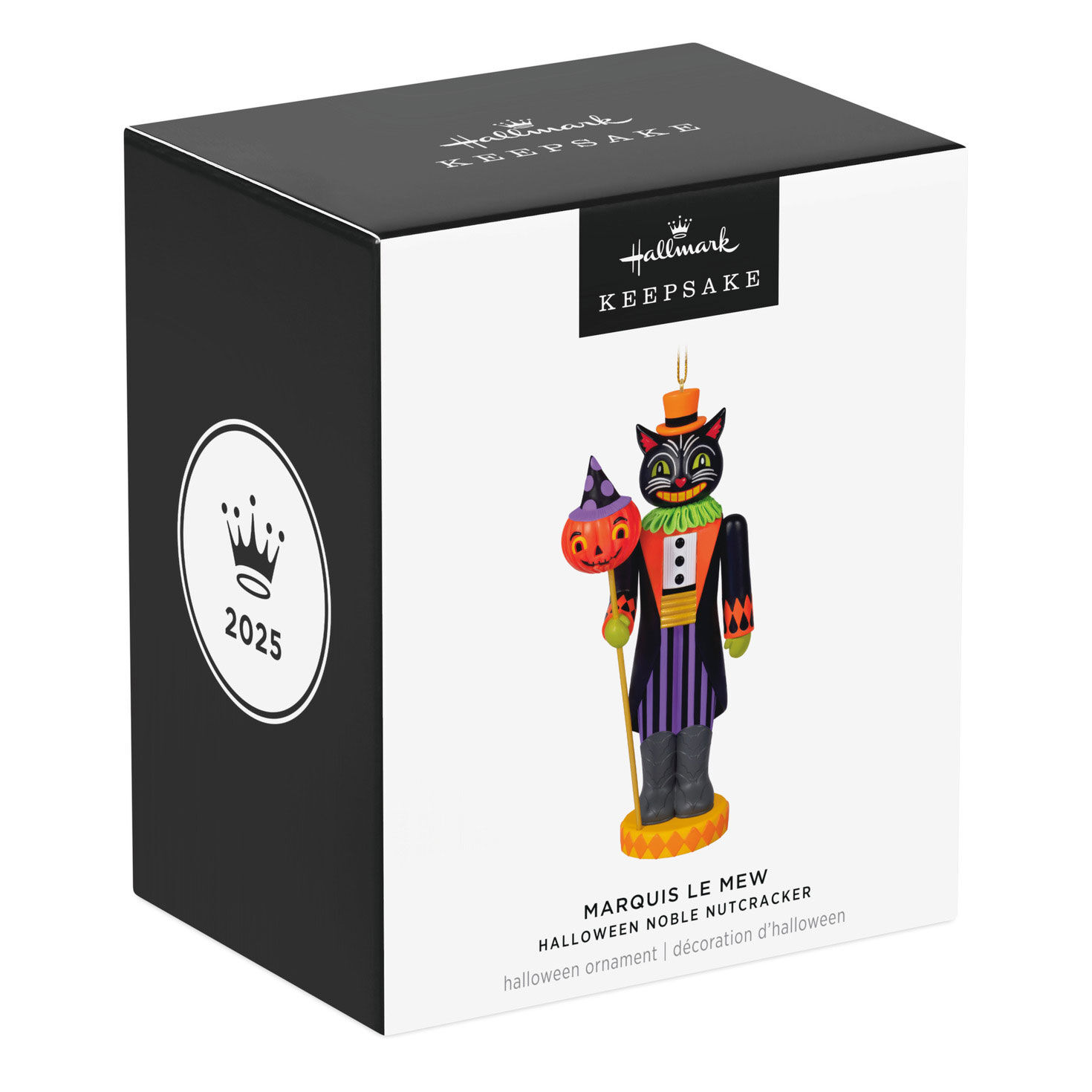 Halloween Cat Nutcracker Keepsake Ornament Package front image number 5