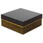 10" Square Champagne Bubbles on Black Gift Box, , large image number 1