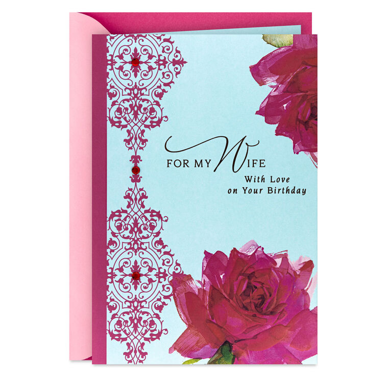 Sharing Life's Journey Birthday Card for Wife