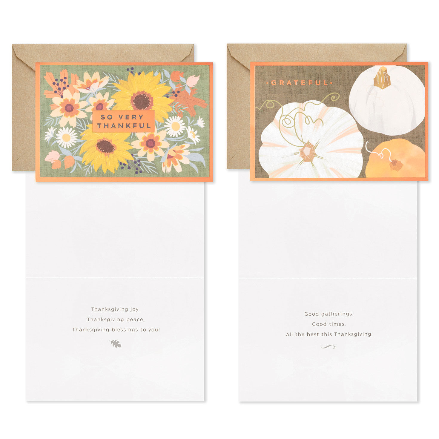 Autumn Botanicals Assorted Thanksgiving Cards, Pack of 36 for only USD 18.99 | Hallmark