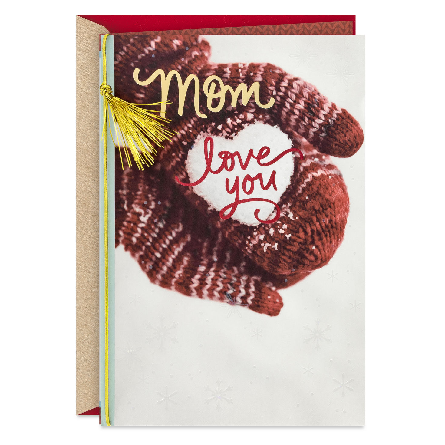 Love You Always Christmas Card for Mom