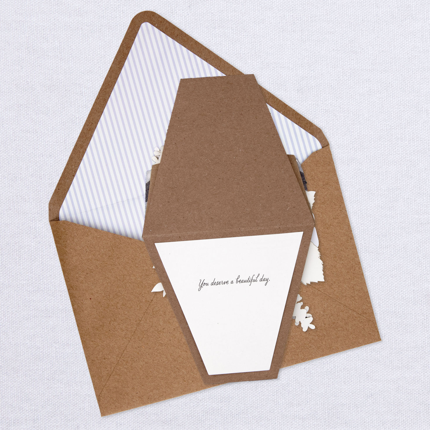 Flower Bouquet Beautiful Day Birthday Card, , large image number 3