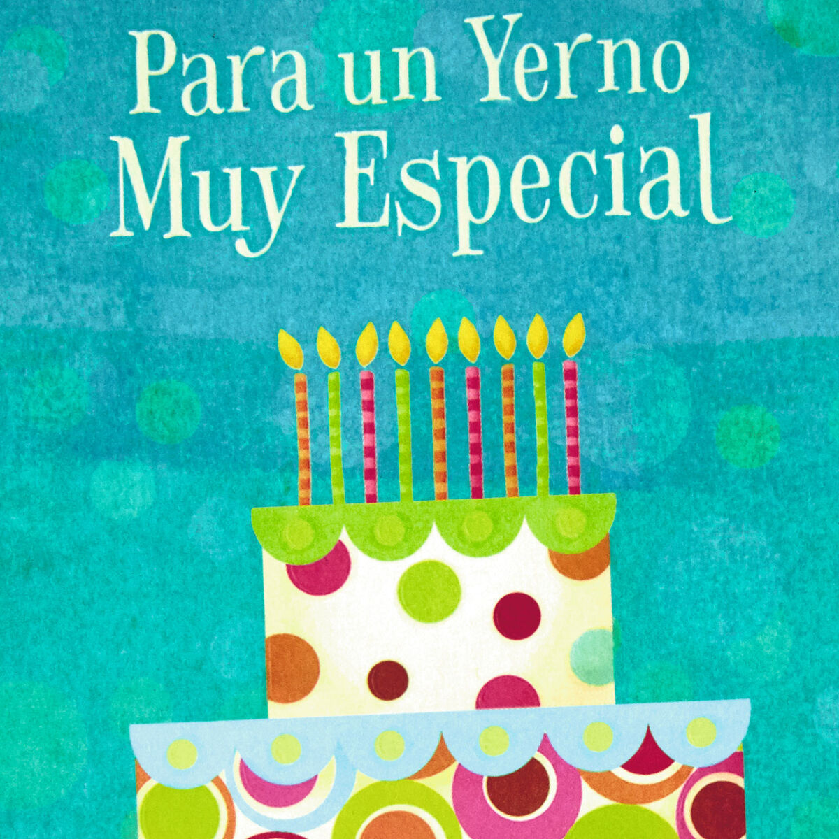 You�re a Good Man SpanishLanguage Birthday Card for SoninLaw