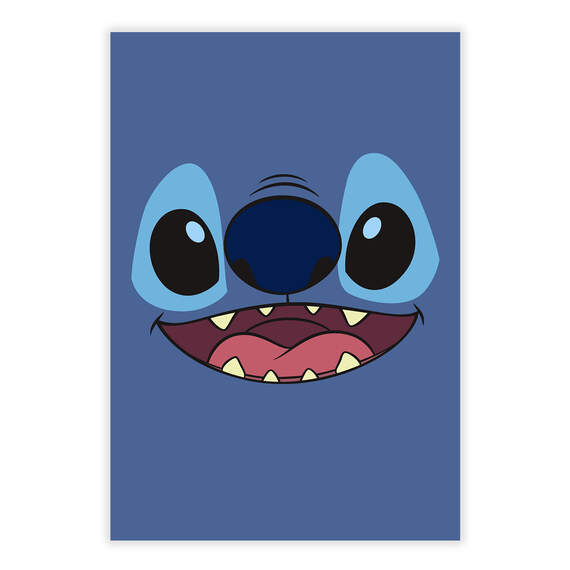 Disney Lilo & Stitch Cute Face Folded Photo Card, , large image number 8