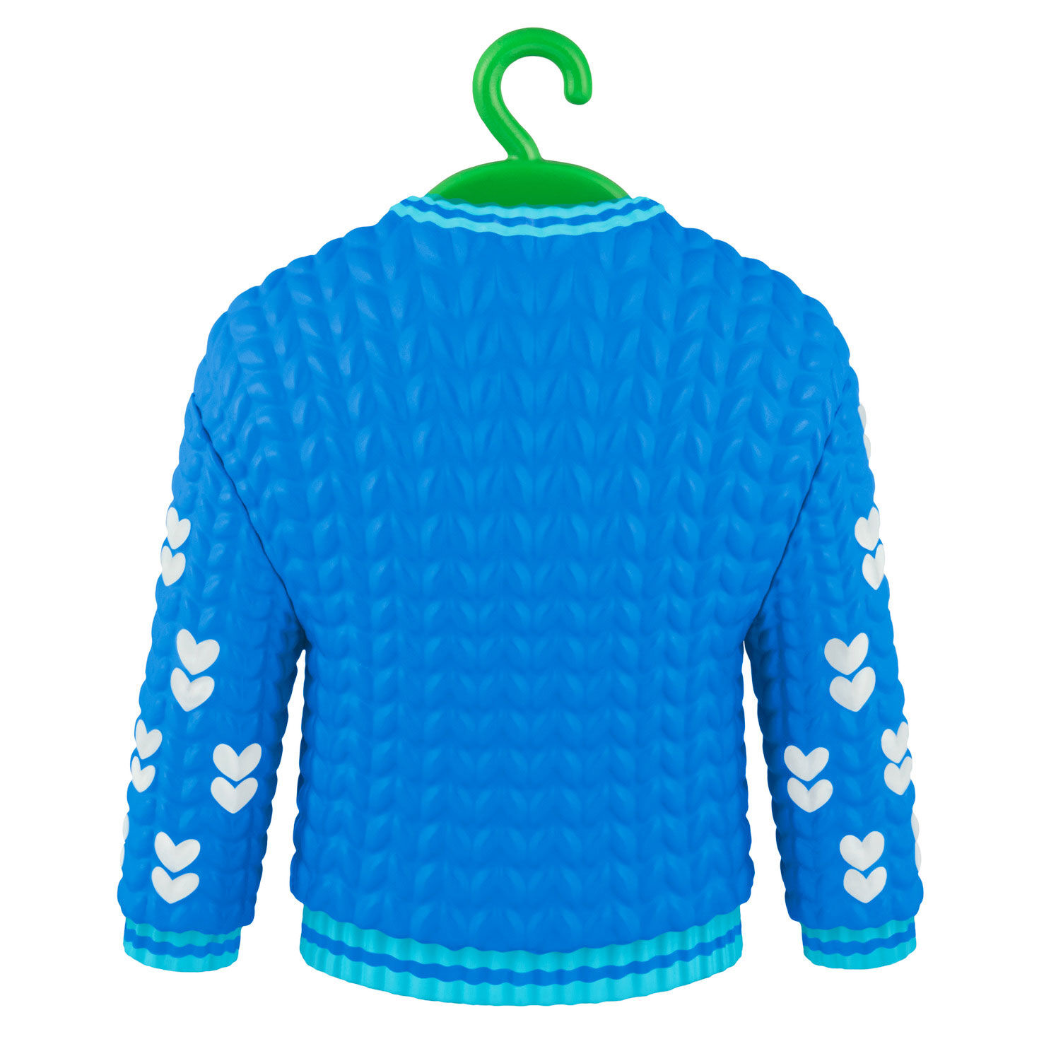 Grandson Santa Sweater Keepsake Ornament Back image number 6