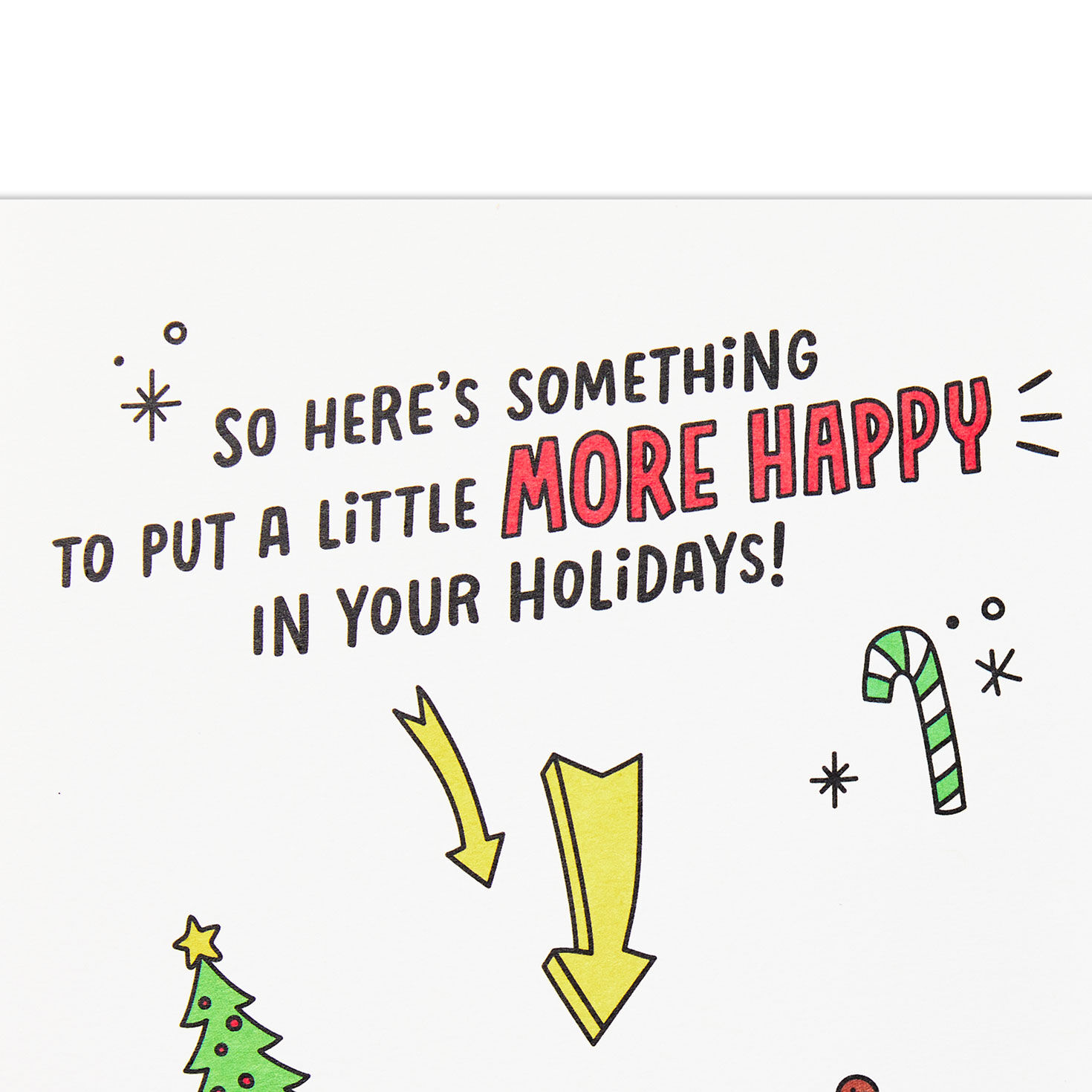 Red and Silver Gift Card Holder Christmas Card Sentiment image number 2