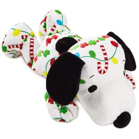 Peanuts® Snoopy Christmas Floppy Stuffed Animal, 9", , large