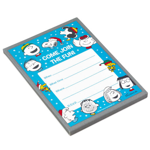 Peanuts Join the Fun Invitation, Pack of 10, 