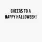 Boos and Booze Holiday Checklist Funny Halloween Card, , large image number 2