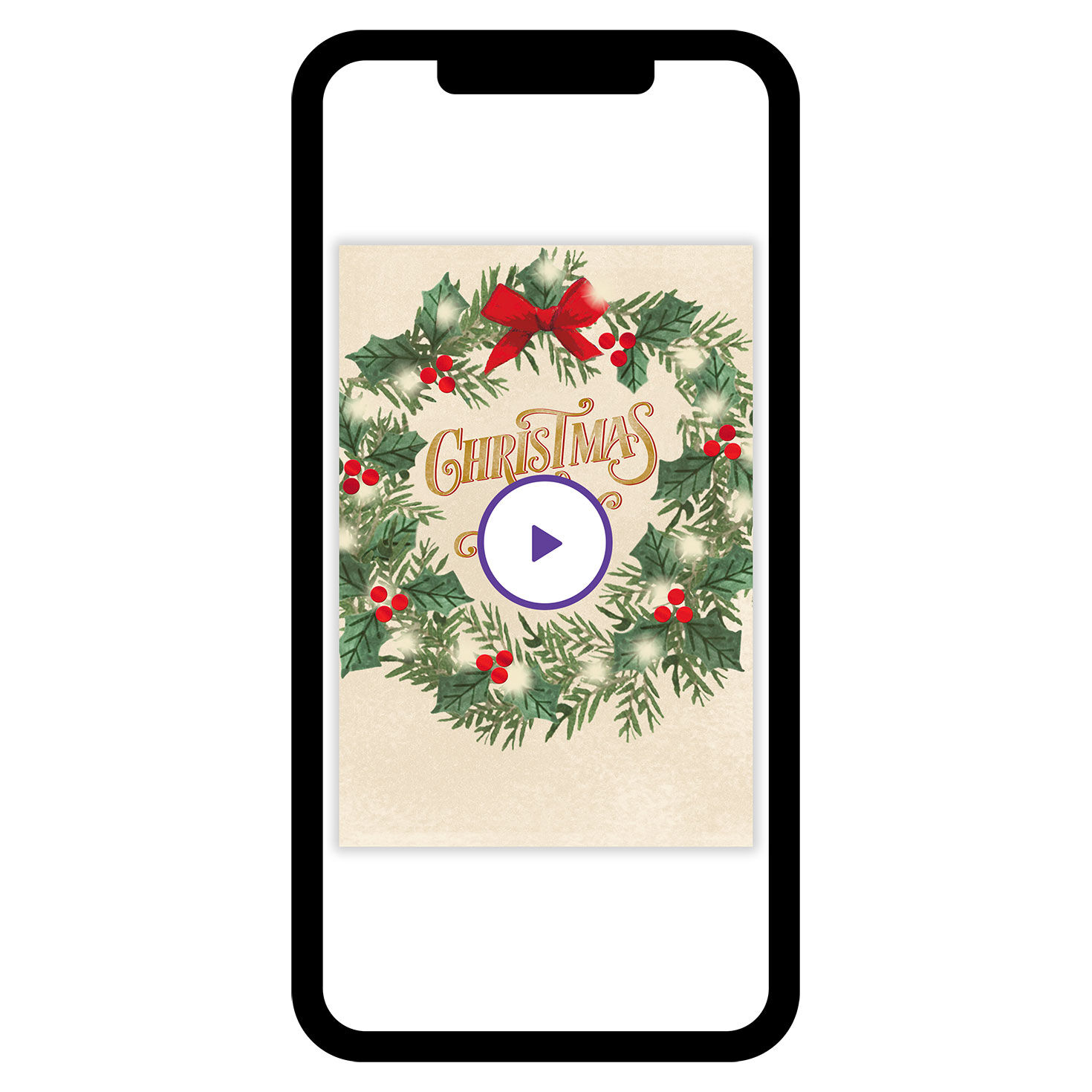 Blessed With Joy Religious Custom Christmas eCard