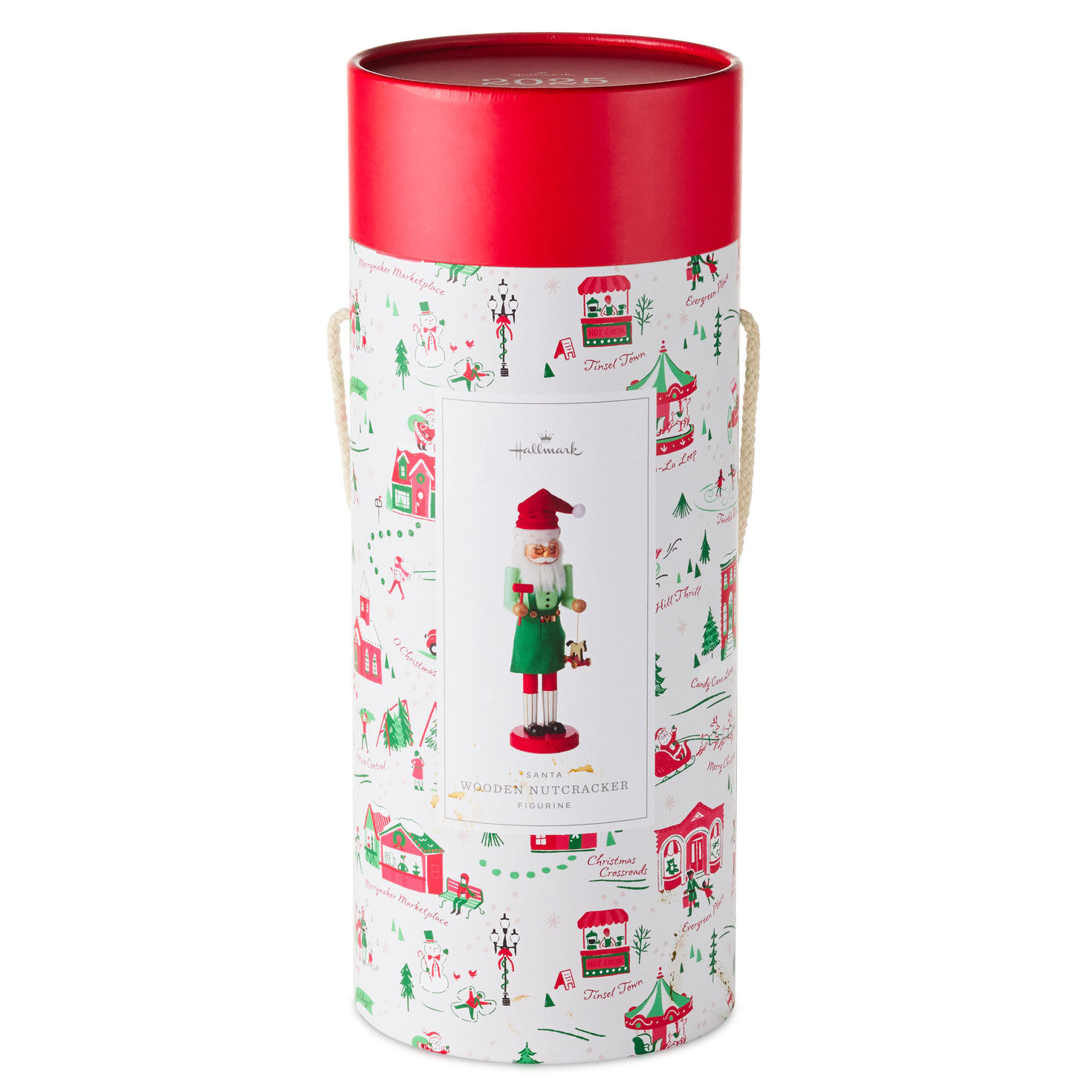 Toymaker Santa Wood Nutcracker Statue package front image number 4