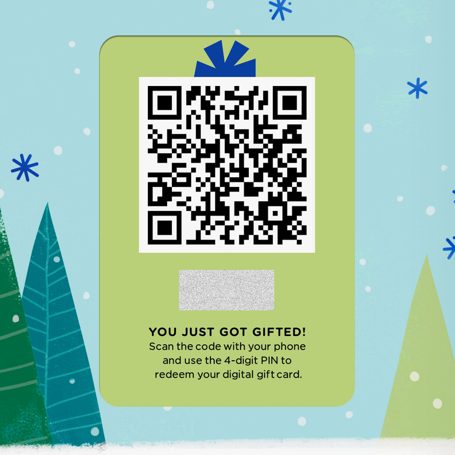 Happy Holidays Smiling Snowman Gift Card Greeting Holiday Card, , large image number 7