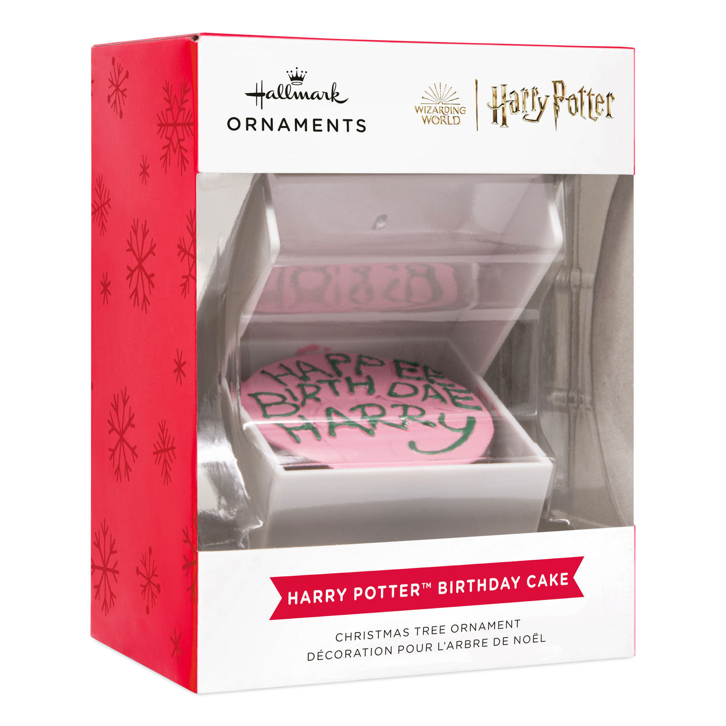 Harry Potter Birthday Cake Christmas Ornament package front image number 6