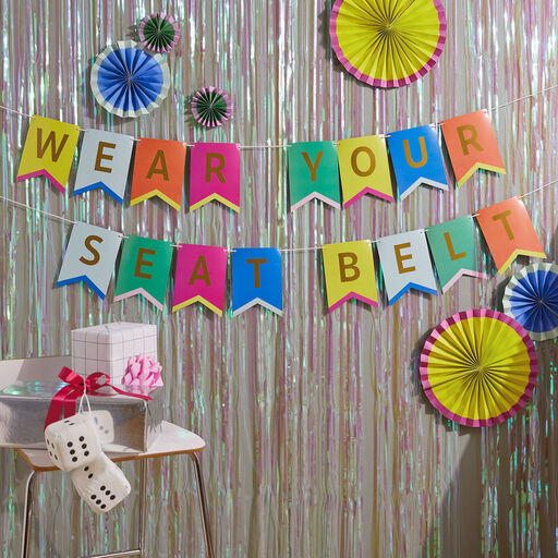 Customizable Multicolor Party Banner Kit, 