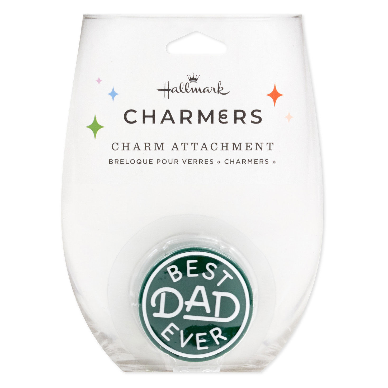 Charmers Best Dad Ever Green Silicone Charm, , large image number 6